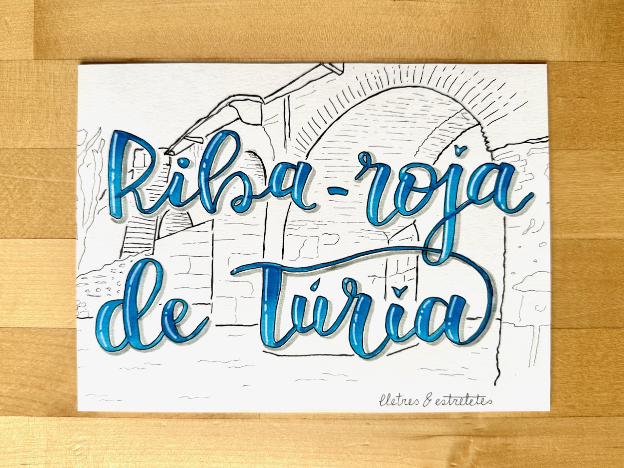 Lámina Riba roja